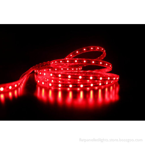 Epoxy Red Flexible Led Ribbon Strip Lights With 120leds/m Ip65 600pcs 3528